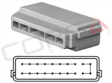 20 Position Splice Connector cap - Type 3