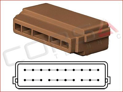 20 Position Splice Connector cap - Type 10