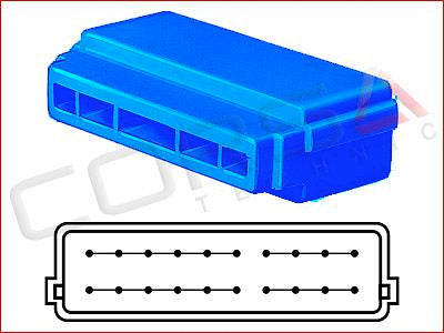 20 Position Splice Connector cap - Type 4