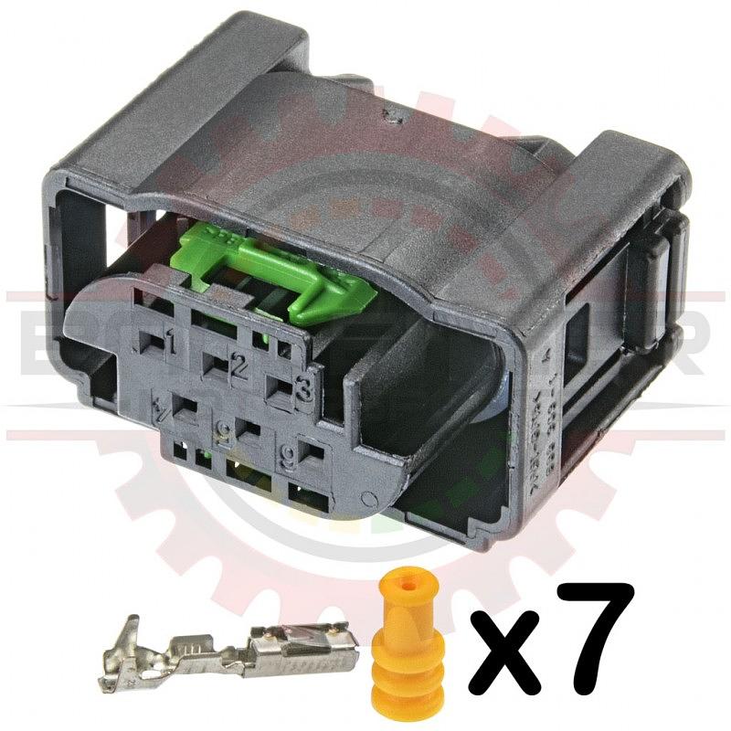 6 Way MQS Connector Plug Kit