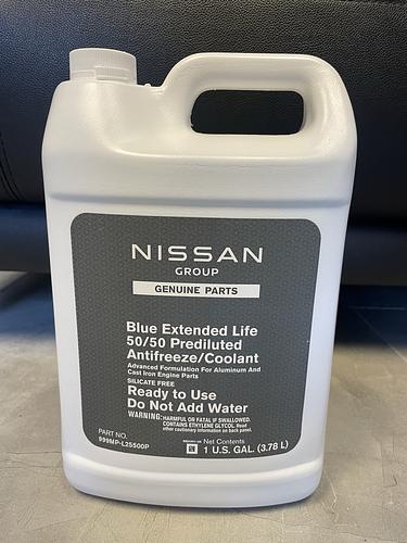 Nissan Long Life Coolant Blue