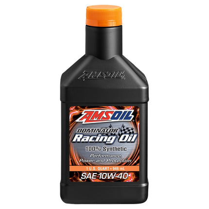 AMSOIL Dominator® 10W-40 100% Synthetic Racing Oil