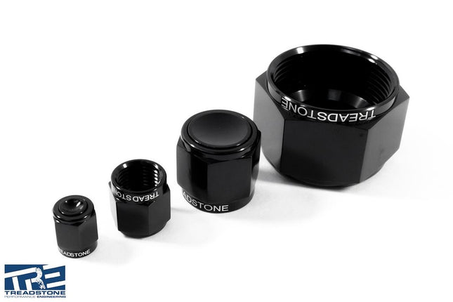 -8AN Cap - Black