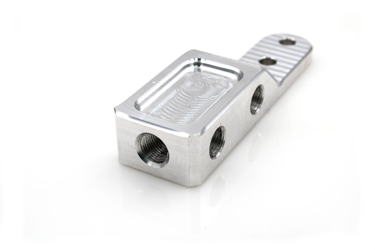 Billet aluminum MAP sensor adapter bracket for Yamaha 1.8L