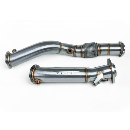VRSF Racing Downpipes S58 2020 – 2025 BMW M3 & M4 G80, G82, G83 - Brushed finish