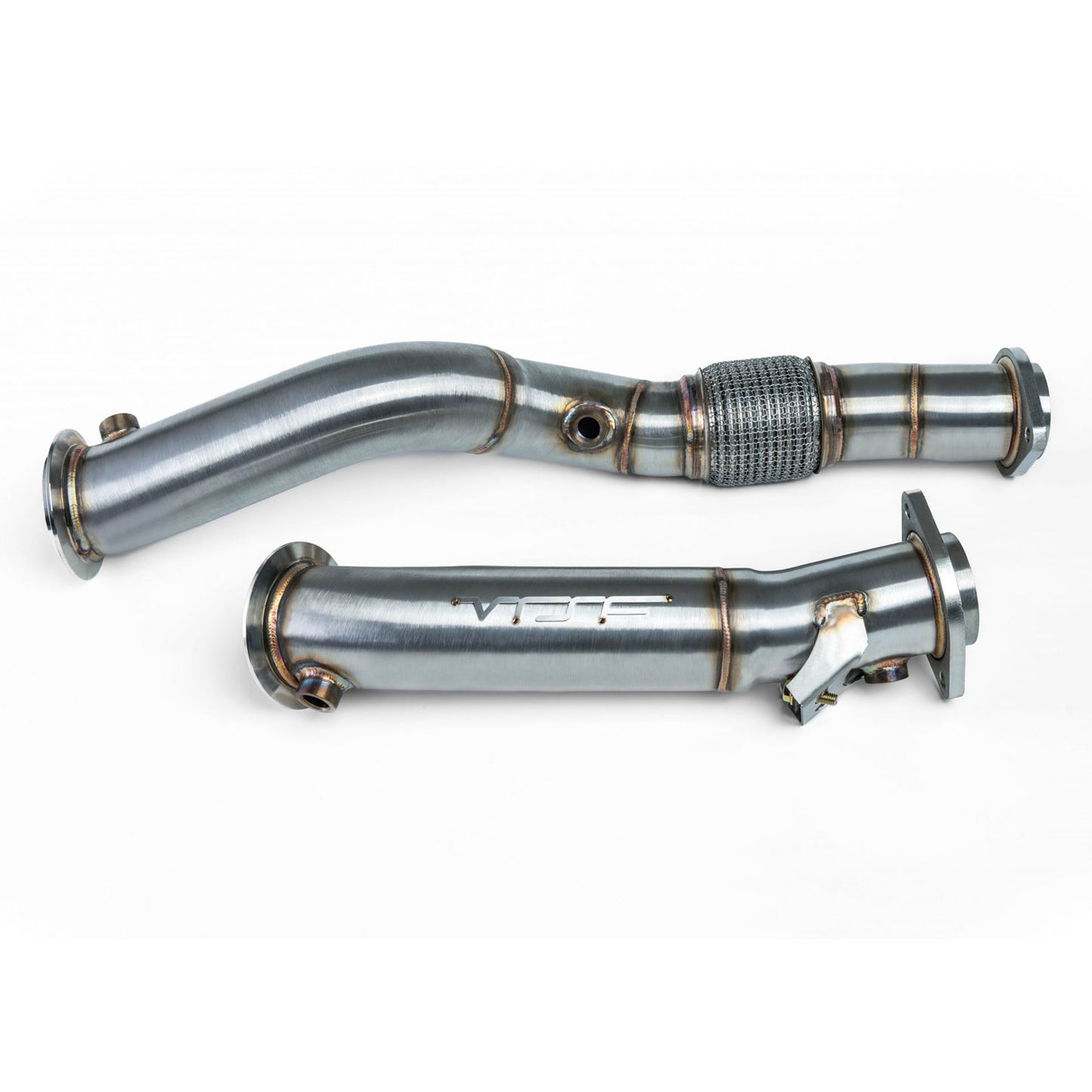 VRSF Racing Downpipes S58 2020 – 2025 BMW M3 & M4 G80, G82, G83 - Brushed finish