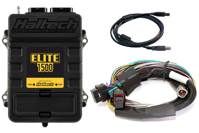 Elite 1500 + Basic Universal Wire-in Harness Kit Length: 2.5m (8')